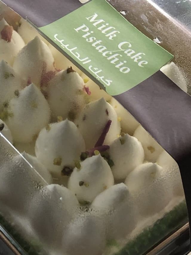 Milk cake
