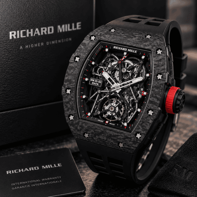 Men’s Automatic Luxury Skeleton Watch | Black Dial | Stainless Steel